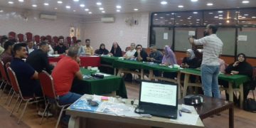  اقتحام ورشة مخصصة (للعنف الاجتماعي) في البصرة وأنهائها من قبل مفرزة من الجهاز الوطني