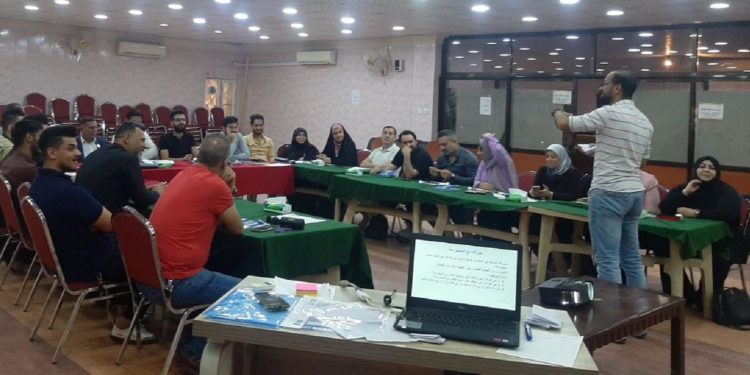  اقتحام ورشة مخصصة (للعنف الاجتماعي) في البصرة وأنهائها من قبل مفرزة من الجهاز الوطني