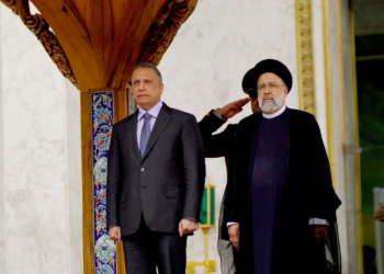 تغطية مصورة لمراسم استقبال الكاظمي في ايران
