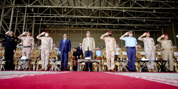 تغطية مصورة لحضور الكاظمي احتفالية تأهيل وطيران طائرات (T-50 IQ)