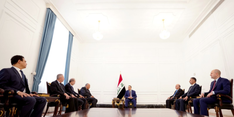 الكاظمي يستقبل وزيري الخارجية المصري والأردني