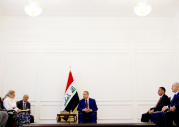 الكاظمي يستقبل وفد مجلس الشيوخ الفرنسي