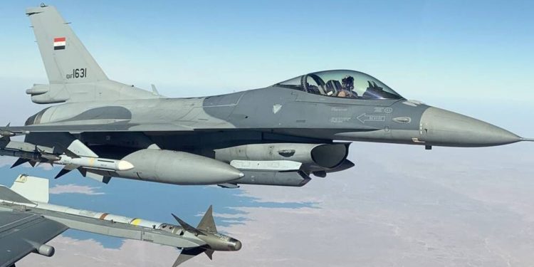 مقتل (4 إرهابيين) بضربة جوية استهدفت عجلتهم قرب الرطبة