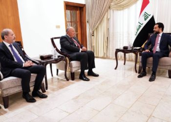 الحلبوسي يستقبل وزيري خارجية مصر و الأردن