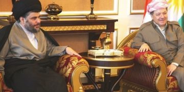 مسعود بارزاني.. نحترم قرار الصدر وسنتابع التطورات