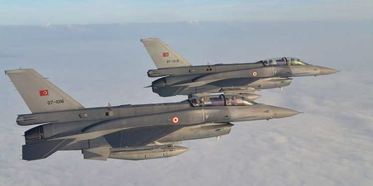 استهداف مقرا لحزب العمال الكردستاني في سنجار  من قبل الطائرات التركية