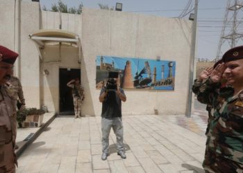 وصول وفد من البيشمرگة الى مقر قيادة العمليات المشتركة