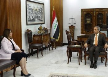 زيدان واحلام اللامي يبحثان عدداً من الاشكاليات التي تواجه المحامين