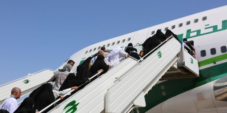  انطلاق أولى رحلات تفويج الحجاج جوا يوم غد