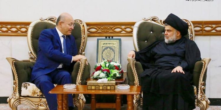 الصدر: من المخجل على العراقيين أن يكون رئيسهم تطبيعيا وتبعيا