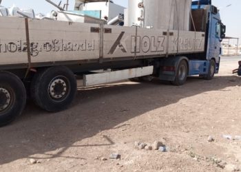 ضبط (8 شاحنات) مخالفة في جمرك المنطقة الشمالية