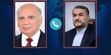 اتصال هاتفي بين فؤاد حسين وعبداللهيان