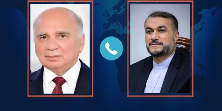 اتصال هاتفي بين فؤاد حسين وعبداللهيان