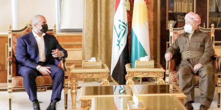 مسعود بارزاني يجتمع مع بافل طالباني لــحسم “ملف مرشح رئاسة الجمهورية”