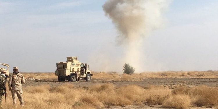 تفجير يستهدف دعماً لوجستياً للتحالف الدولي في صلاح الدين و “لواء ثأر المهندس” يتبناه