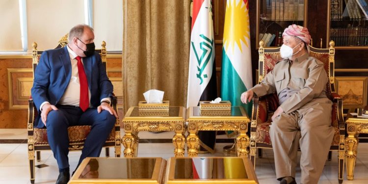 مسعود بارزاني يبحث مع القنصل الروسي العلاقـــات “السياسية والاقتصادية”