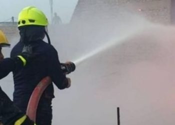 اندلاع حريق في معمل للمواد الغذائية في بغداد