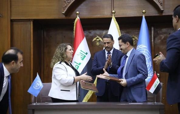 الصحة توقع اتفاقية مع برنامج الأمم المتحدة الانمائي في إطـــار “إدارة النفايات الطبية”