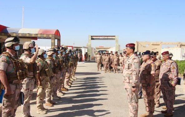 قيادة العمليات تستقبل المفتشية العسكرية العامة لغرض إجراء التفتيش ألفحصي