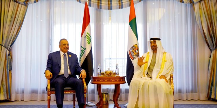 الكاظمي وبن زايد يعقدان اجتماعاً في جدة