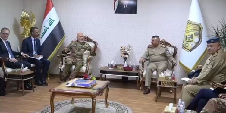 عبد الامير الشمري يلتقي رئيس أركان الجيش الايطالي والوفد المرافق له + فيديو