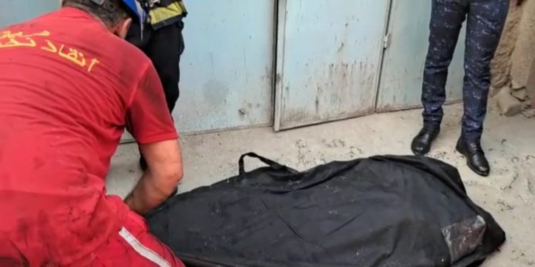 اخماد حريق لمعمل ومحال للنجارة وانتشال جثة