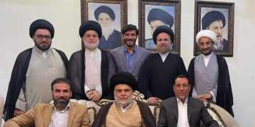 الصدر يلتقي باللجنة المكلفة بالإشراف على تنظيم صلاة الجمعة الموحدة