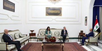 برهم صالح يبحث مع السفير الإيطالي جملة ملفات