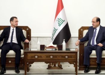 المالكي يستقبل سفير جمهورية فرنسا لدى العراق