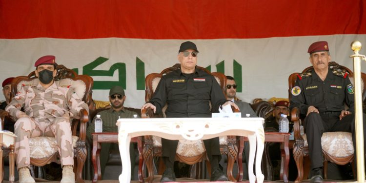 كلمة الكاظمي خلال حضوره فعاليات التمرين التعبوي (وثبة الأسود) لجهاز مكافحة الإرهاب