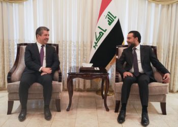 رئيس مجلس النواب يستقبل رئيس حكومة إقليم كردستان