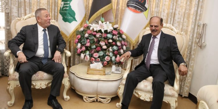 سفير المملكة الأردنية الهاشمية يزور نقابة الصحفيين العراقيين