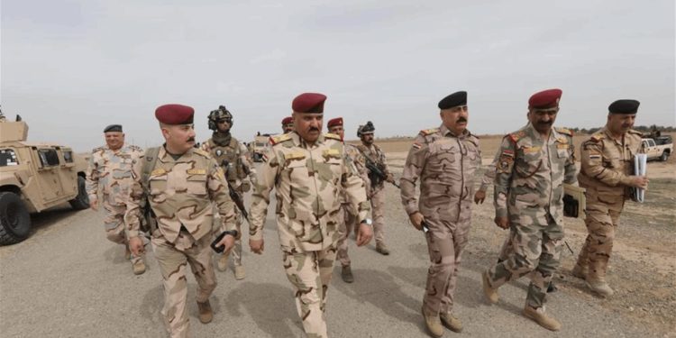 وفد امني رفيع يصل الى قاطع عمليات سامراء