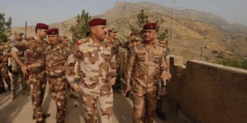 ‏وفد أمني رفيع برئاسة الشمري يصل إلى زاخو