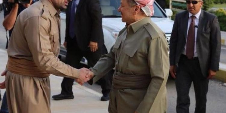 وفد الديمقراطي يلتقي بافل في السليمانية