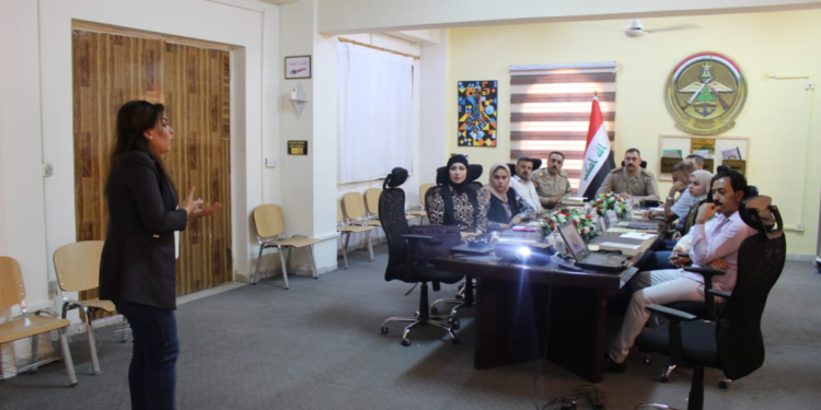 تنظيم ورشة تخصصية عن الحرب النفسية لضباط ومراتب جهاز مكافحة الإرهاب