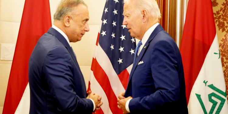 البيان المشترك للقــــاء الكاظمي و بايدن