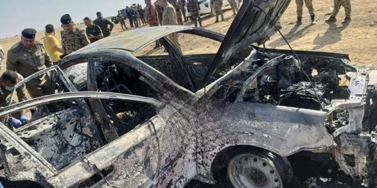 هجوم مجهول المصدر في نينوى على عجلة وأنباء عن ضحايا