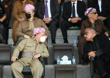 مراسم دفن “رفات المؤنفلين” بحضـــور (بارزاني وعادل عبدالمهدي) + صور
