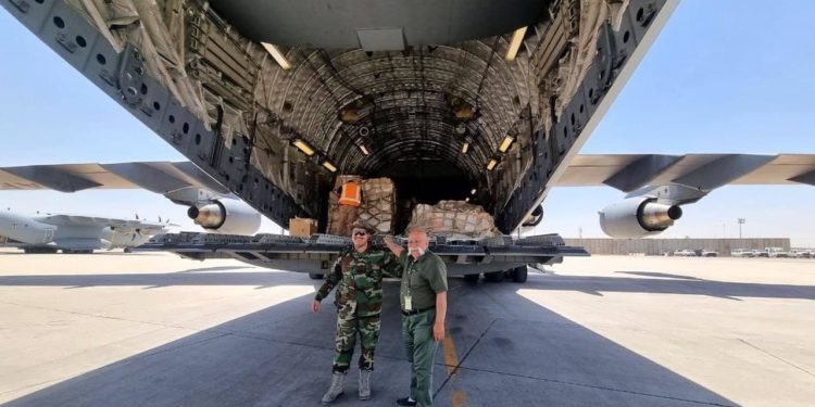 الولايات المتحدة تقدم دعماً عسكرياً لقوات البيشمركة + صور