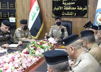 توجيه عدة توصيات وتوجيهات “مشددة” إلـــــى الضباط وقادة الشرطة في الأنبار