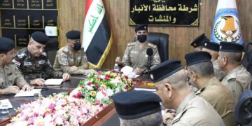 توجيه عدة توصيات وتوجيهات “مشددة” إلـــــى الضباط وقادة الشرطة في الأنبار