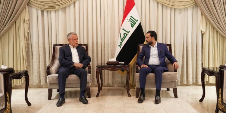 الحلبوسي يستقبل هادي العامري لبحــث التطورات السياسية