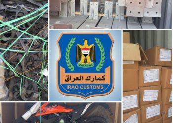 إحباط محاولة تهريب 9 حاويات مخالفة في جمرك أم قصر الشمالي