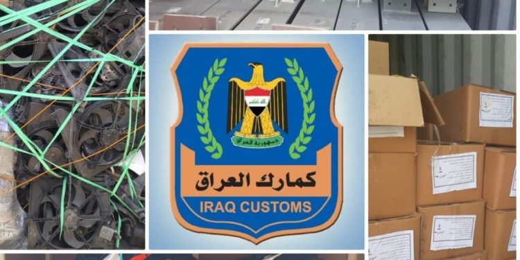 إحباط محاولة تهريب 9 حاويات مخالفة في جمرك أم قصر الشمالي