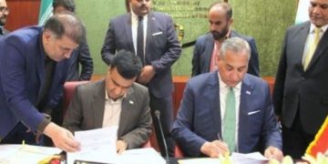توقيع مذكرة تفاهم لمواجهة العواصف الترابية بين بغداد وطهران