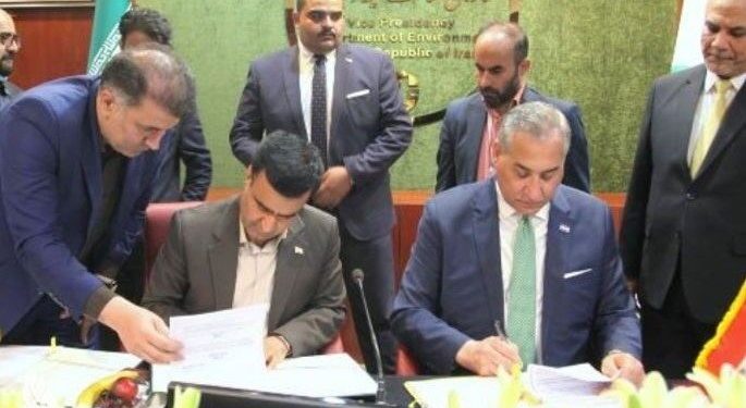 توقيع مذكرة تفاهم لمواجهة العواصف الترابية بين بغداد وطهران