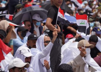 الصدر يـــشكر الجموع الغفيرة في مدينة الصدر