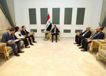 الحلبوسي يبحث مع السفير الفرنسي تعزيز العلاقات الاقتصادية وفتح قنصلية بلاده في نينوى