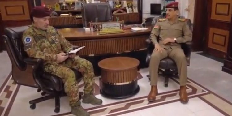 رئيس أركان الجيش وقائد بعثة الناتو يبحثان 3 ملفات